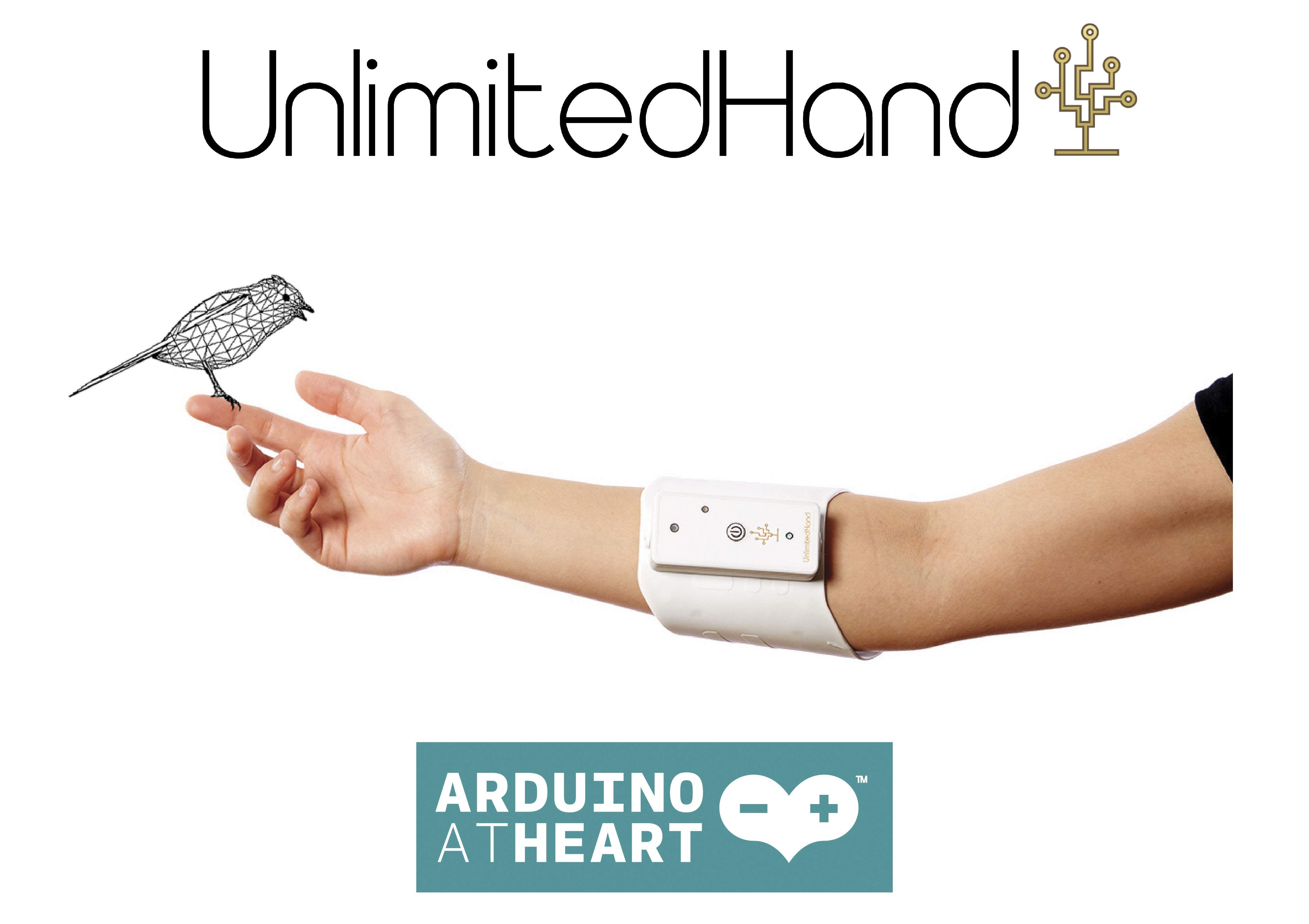 UnlimitedHand joins Arduino atHeart!